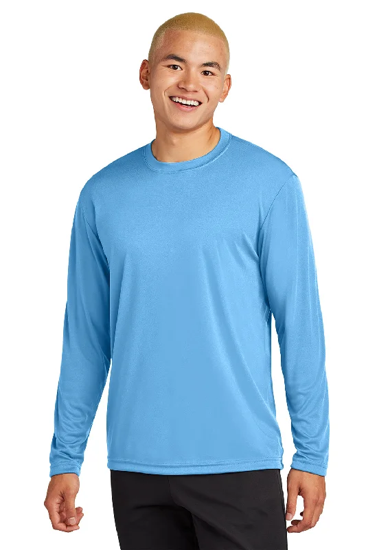 Take Advantage Sport-Tek Mens Competitor Moisture Wicking Long Sleeve Crewneck T-Shirt - Carolina Blue Take Advantage Sport-Tek Mens Competitor Moisture Wicking Long Sleeve Crewneck T-Shirt - Carolina Blue