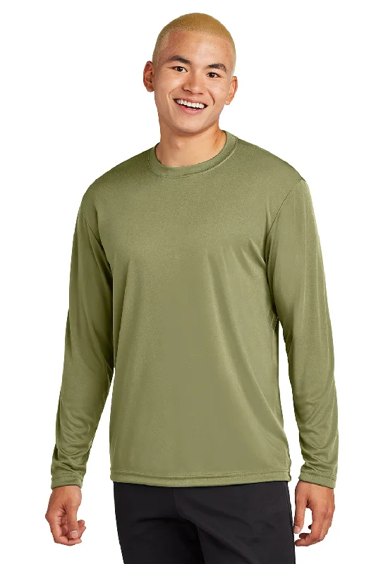 Make Your Weekend Count with Savings Sport-Tek Mens Competitor Moisture Wicking Long Sleeve Crewneck T-Shirt - Olive Drab Green Make Your Weekend Count with Savings Sport-Tek Mens Competitor Moisture Wicking Long Sleeve Crewneck T-Shirt - Olive Drab Green