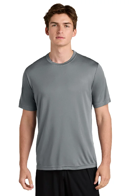 Weekend Discounts to Celebrate Sport-Tek Mens Competitor Moisture Wicking Short Sleeve Crewneck T-Shirt - Concrete Grey