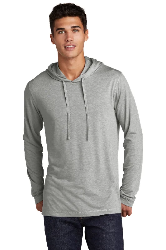 Weekend Deals That Excite Sport-Tek Mens Moisture Wicking Long Sleeve Hooded T-Shirt Hoodie - Heather Light Grey Weekend Deals That Excite Sport-Tek Mens Moisture Wicking Long Sleeve Hooded T-Shirt Hoodie - Heather Light Grey