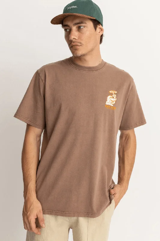 Referral Discount Sun Kissed Vintage SS T-Shirt - Brown