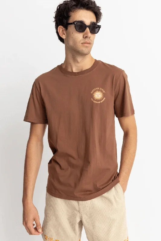 Special Offer SUN LIFE SS T-SHIRT - CHOCOLATE