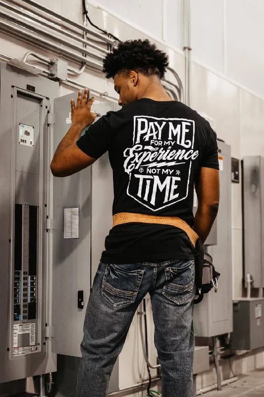 Discount Deals Troll Co Pay Me T-Shirt for Men in Black | TC0585-BLACK
