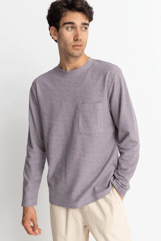 Special Savings VINTAGE TERRY LS T-SHIRT - TARO 24FW