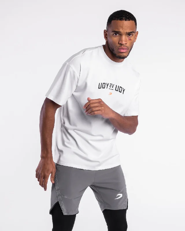Weekend Price Cuts Galore You Vs. You Oversized T-Shirt - White